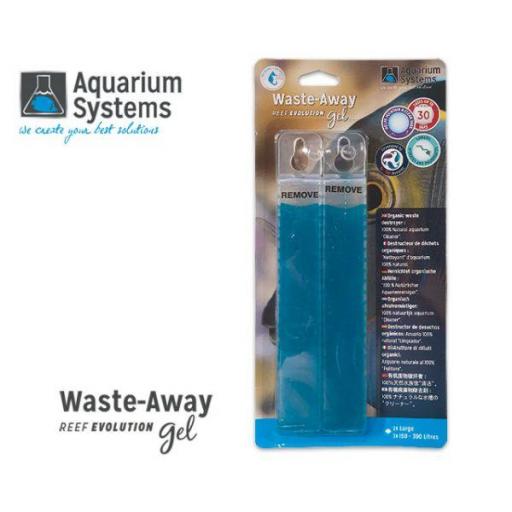 Gel limpiador para acuarios marinos AQUARIUM SYSTEMS WASTE AWAY GEL [0]
