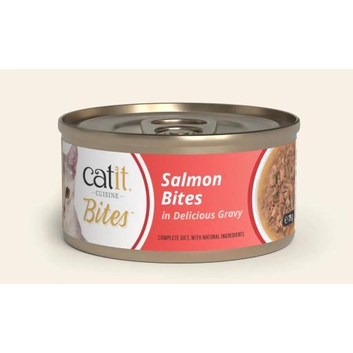 Alimento húmedo en trocitos para gatos CATIT CUISINE BITES [3]