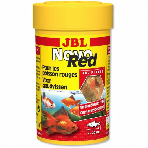 Alimento en escamas para peces de agua fría JBL NOVO RED
