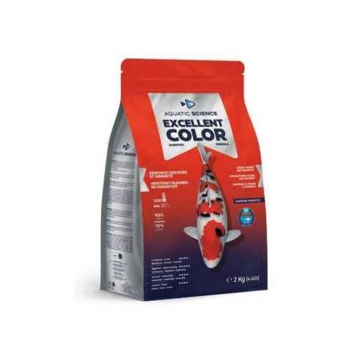 Alimento granulado para peces de estanque ideal para potenciar el color EXCELLENT COLOR [0]
