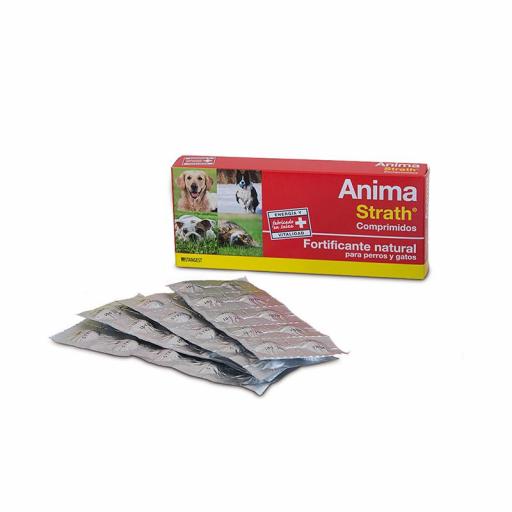 Fortificante natural en comprimidos para perros y gatos ANIMA STRATH