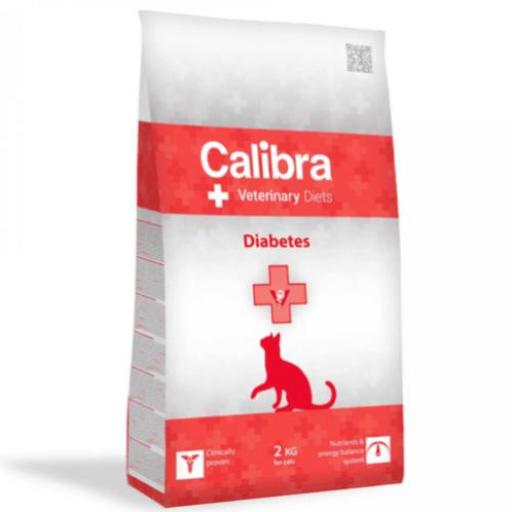 Pienso para gatos con problemas de diabetes CALIBRA 2kg