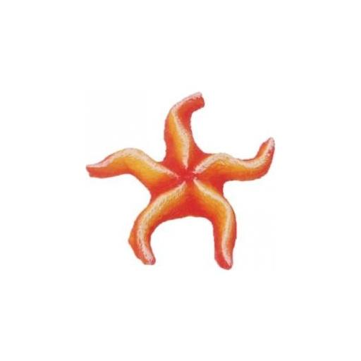 Estrella de mar en resina para la decoración de acuarios