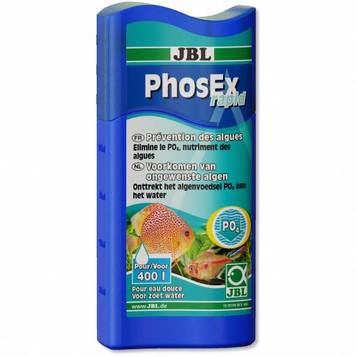 Eliminador de fosfatos para acuarios de agua dulce JBL PHOSEX RAPID 250ml