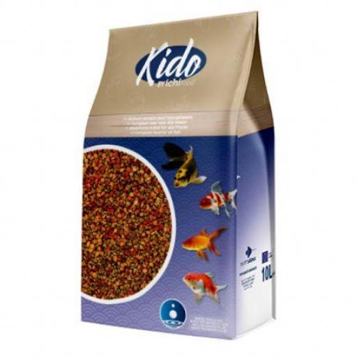 Alimento granulado para peces de estanque KIDO de ICHIFOOD