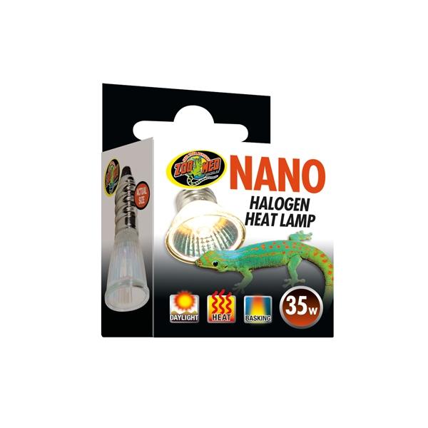 Luz halógena transmisora de calor ideal para nano terrarios NANO HALOGEN HEAT LAMP 35w