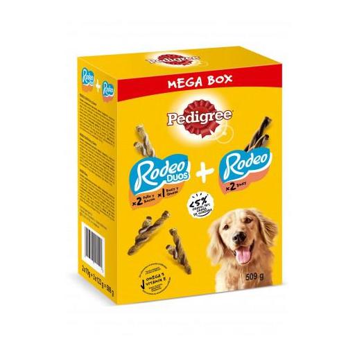 Snack para perros PEDIGREE RODEO MULTIPACK