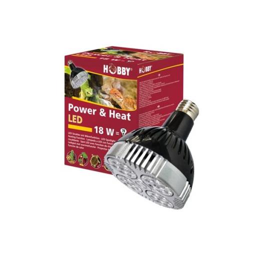 Lámpara ideal para emitir calor con un alto ahorro energético POWER & HEAT