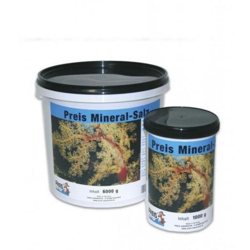 Sal mineral para la preparación de agua salada y también adecuada para peces de los lagos Tanganyika y Malawi 1kg