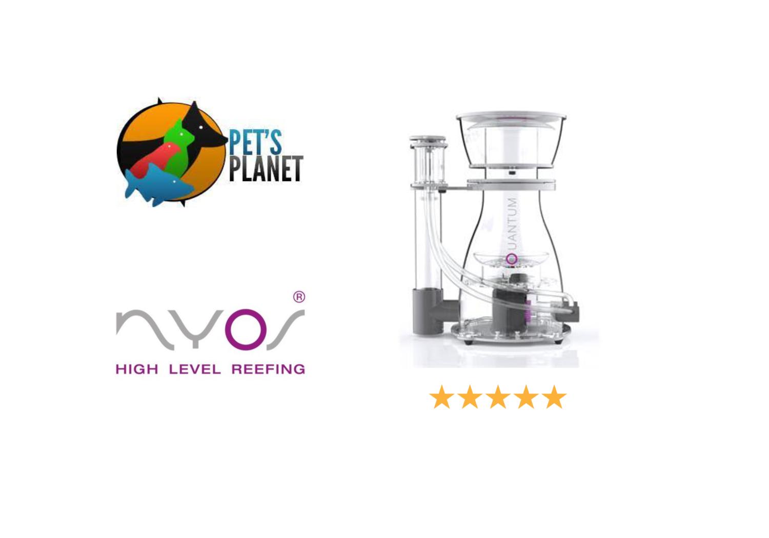 Skimer para acuarios marinos NYOS QUANTUM