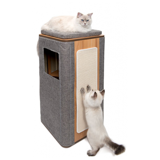 Mueble rascador para gatos VESPER CUBO y CUBO TOWER [1]