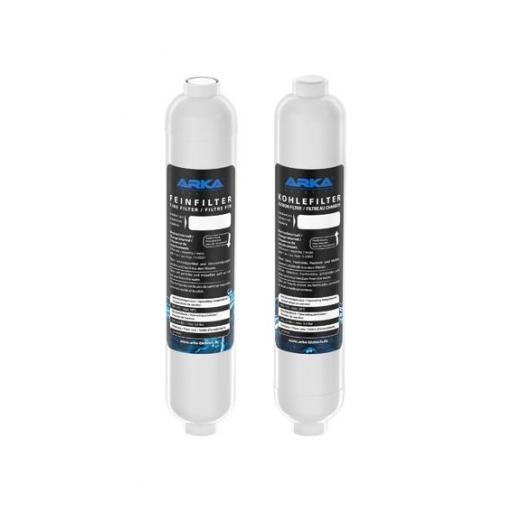 Set de filtro fino y carbon para sistemas de osmosis MYAQUA de ARKA