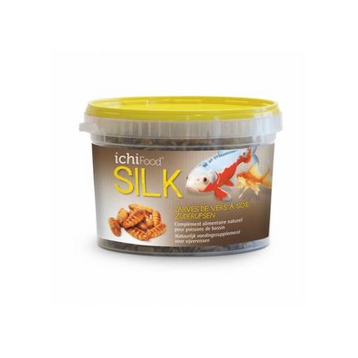 Snack para peces de estanque ICHI FOOD SILK 1 litro