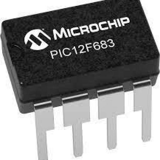 Microcontrolador PIC12F683-I/P 8-Pin Flash-Based, 8-Bit CMOS con tecnología nanoWatt 