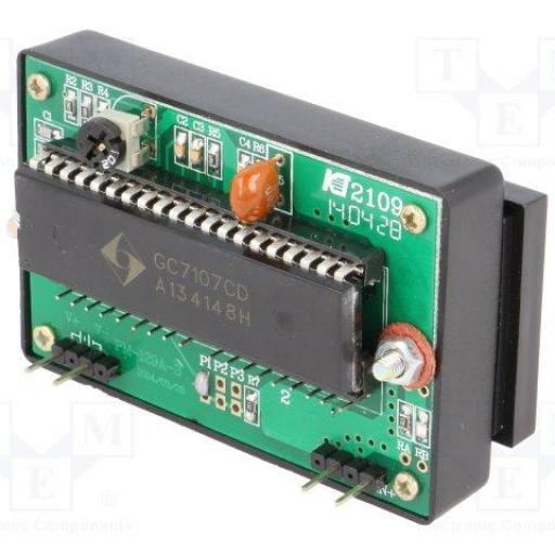 Voltímetro medidor de panel LED-PM129-A1 Propósito general. [2]