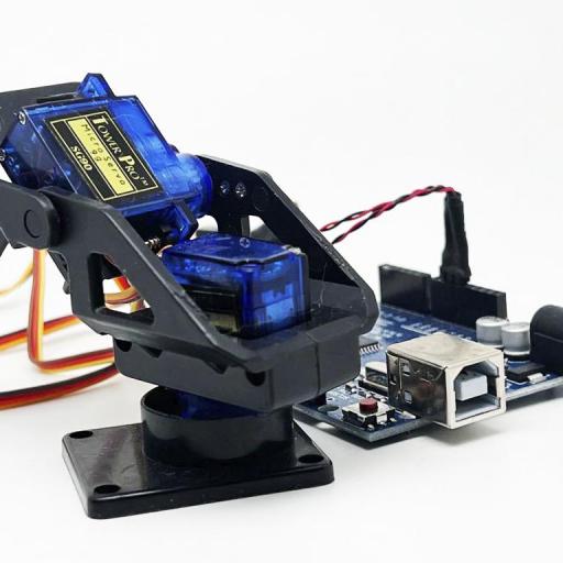 KIT Servo-Rotor X-Y con placa arduino y programa fuente cargado