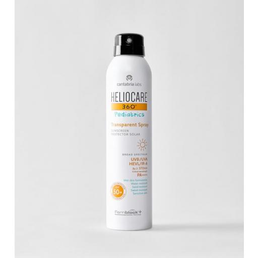 HELIOCARE 360 PEDIATRICS SPRAY TRANSPARENTE SPF50 200ML