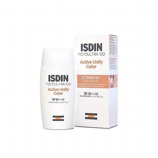 ISDIN FOTOPROTECTOR ACTIVE UNIFY COLOR SPF 50+ 50ML