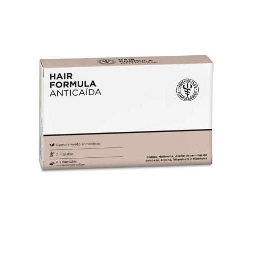 HAIR FORMULA ANTICAIDA FARMACIA EUROPA 120 CAPSULAS