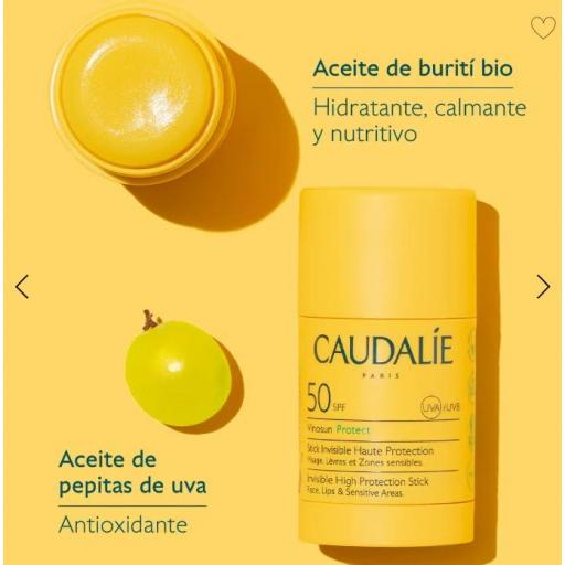 CAUDALIE VINOSUN PROTECT STICK INIVISIBLE ALTA PROTECCIÓN 15G [3]