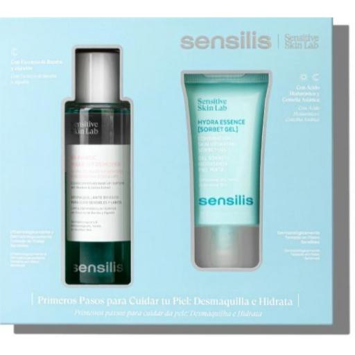 SENSILIS PACK PRIMEROS PASOS PARA CUIDAR TU PIEL: DESMAQUILLA E HIDRATA.