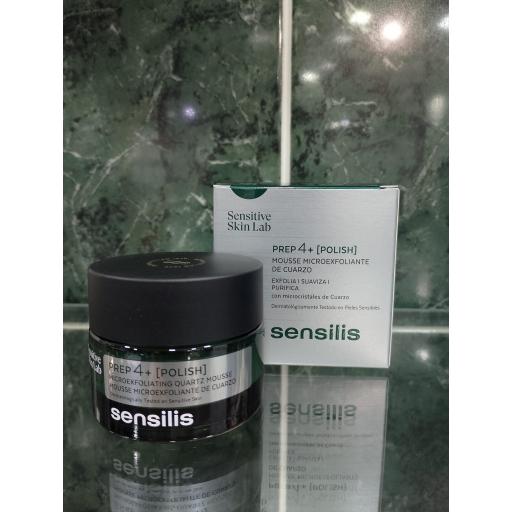 SENSILIS PREP4+ POLISH MOUSSE MICROEXFOLIANTE DE CUARZO 40 ML [0]