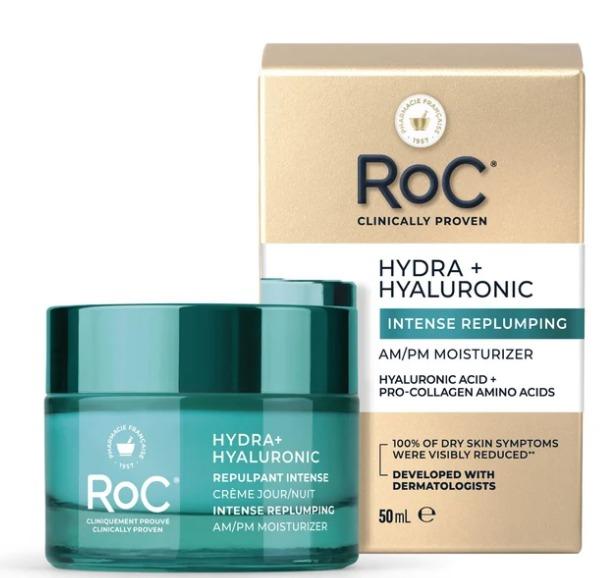 RoC HYDRA+ HYALURONIC EFECTO RELLENADOR CREMA HIDRATANTE DÍA/NOCHE 50ML