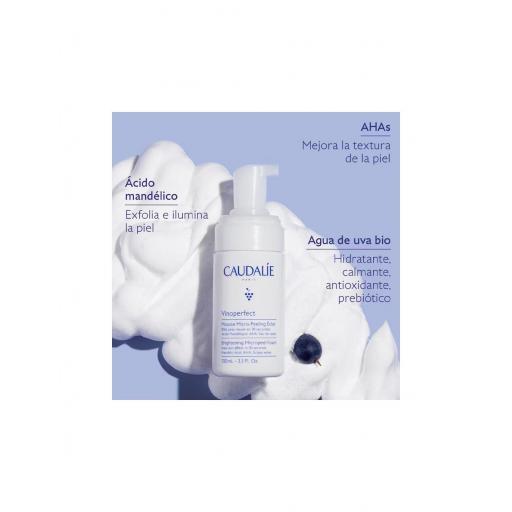 CAUDALIE VINOPERFECT ESPUMA MICROPEELING LUMINOSIDAD