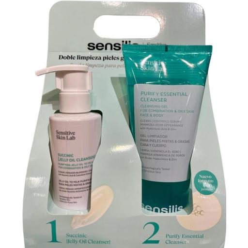 SENSILIS PACK DOBLE LIMPIEZA PIELES MIXTAS-GRASAS