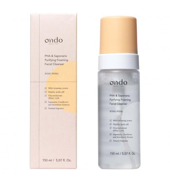 ONDO BEAUTY | PHA & Saponaria Purifying Foaming Cleanser - 150 ml