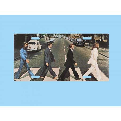 Placa de Metal The Beatles, Abbey Road