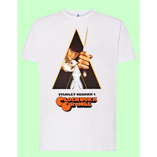 Camiseta blanca Clockwork Orange