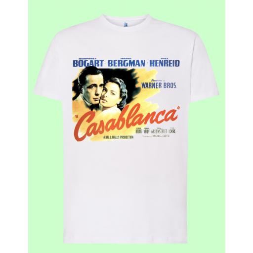 Camiseta blanca Casablanca [0]