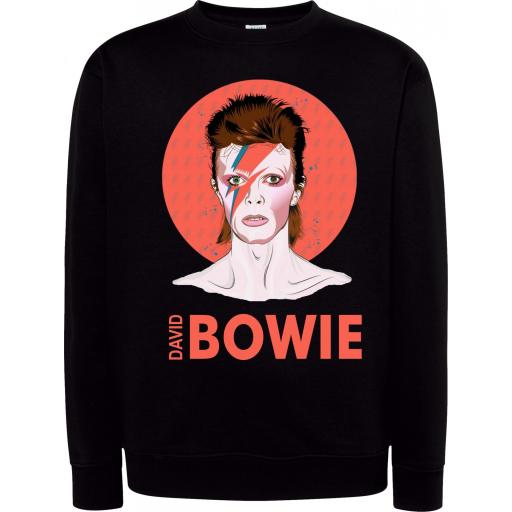 Sudadera Cuello Redondo David Bowie [0]