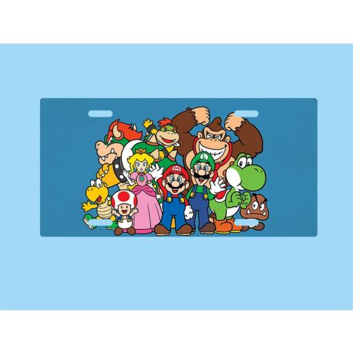 Placa de Metal Mario Bros. (PL019)