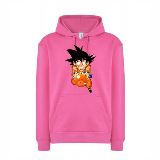 SUDADERA CAPUCHA GOKU CON BOLA DE DRAGON # 1027 [2]