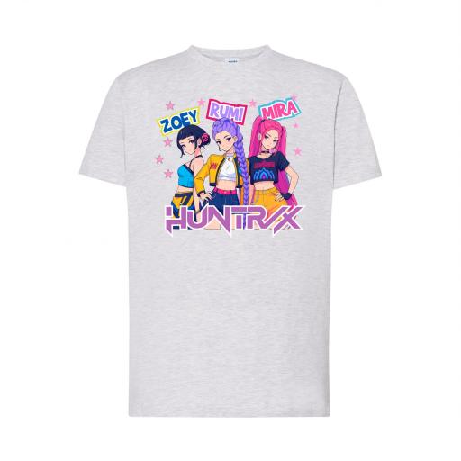 Camiseta  DEMON HUNTERS K-POP HUNTRAX NAME`s # 1504 [0]