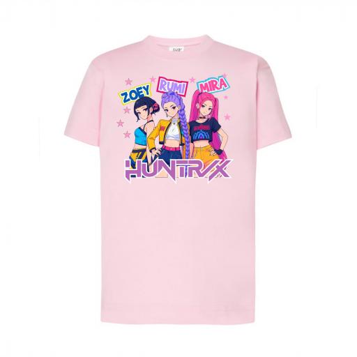 Camiseta  DEMON HUNTERS K-POP HUNTRAX NAME`s # 1504 [2]