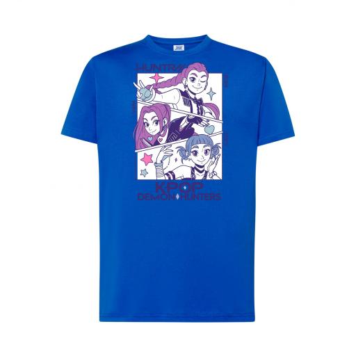 Camiseta  DEMON HUNTERS K-POP WHITE  # 1512 [4]