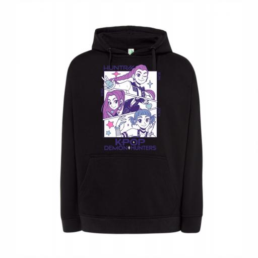 Sudadera Capucha DEMON HUNTERS K-POP WHITE  # 1512 [1]