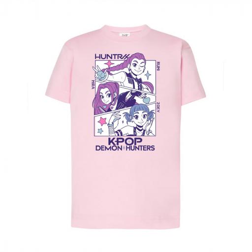 Camiseta  DEMON HUNTERS K-POP WHITE  # 1512 [0]