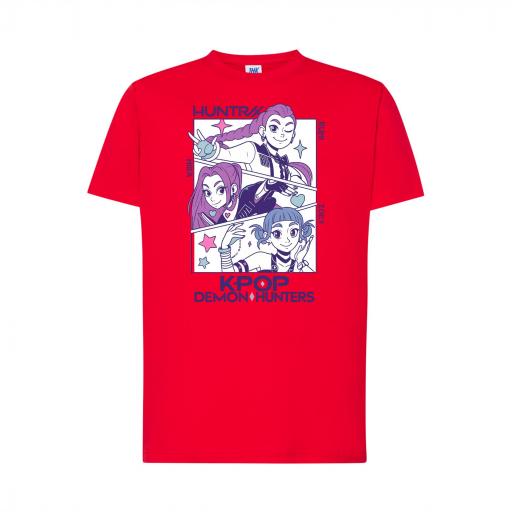 Camiseta  DEMON HUNTERS K-POP WHITE  # 1512 [1]
