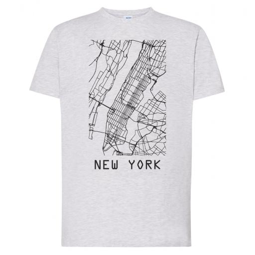 CAMISETA NEW YORK # 1581 - manga corta / larga - 100 % algodón [2]
