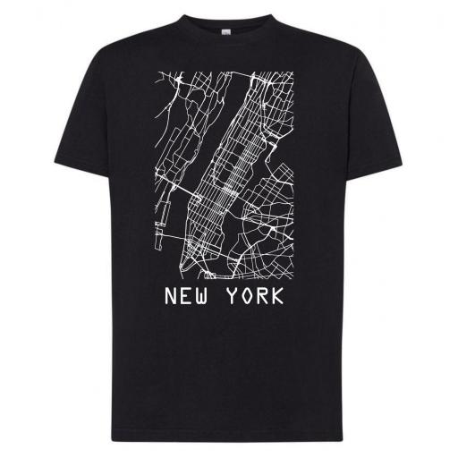 CAMISETA NEW YORK # 1581 - manga corta / larga - 100 % algodón [1]