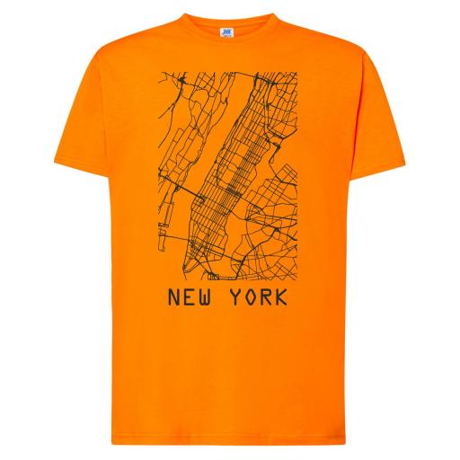 CAMISETA NEW YORK # 1581 - manga corta / larga - 100 % algodón [3]