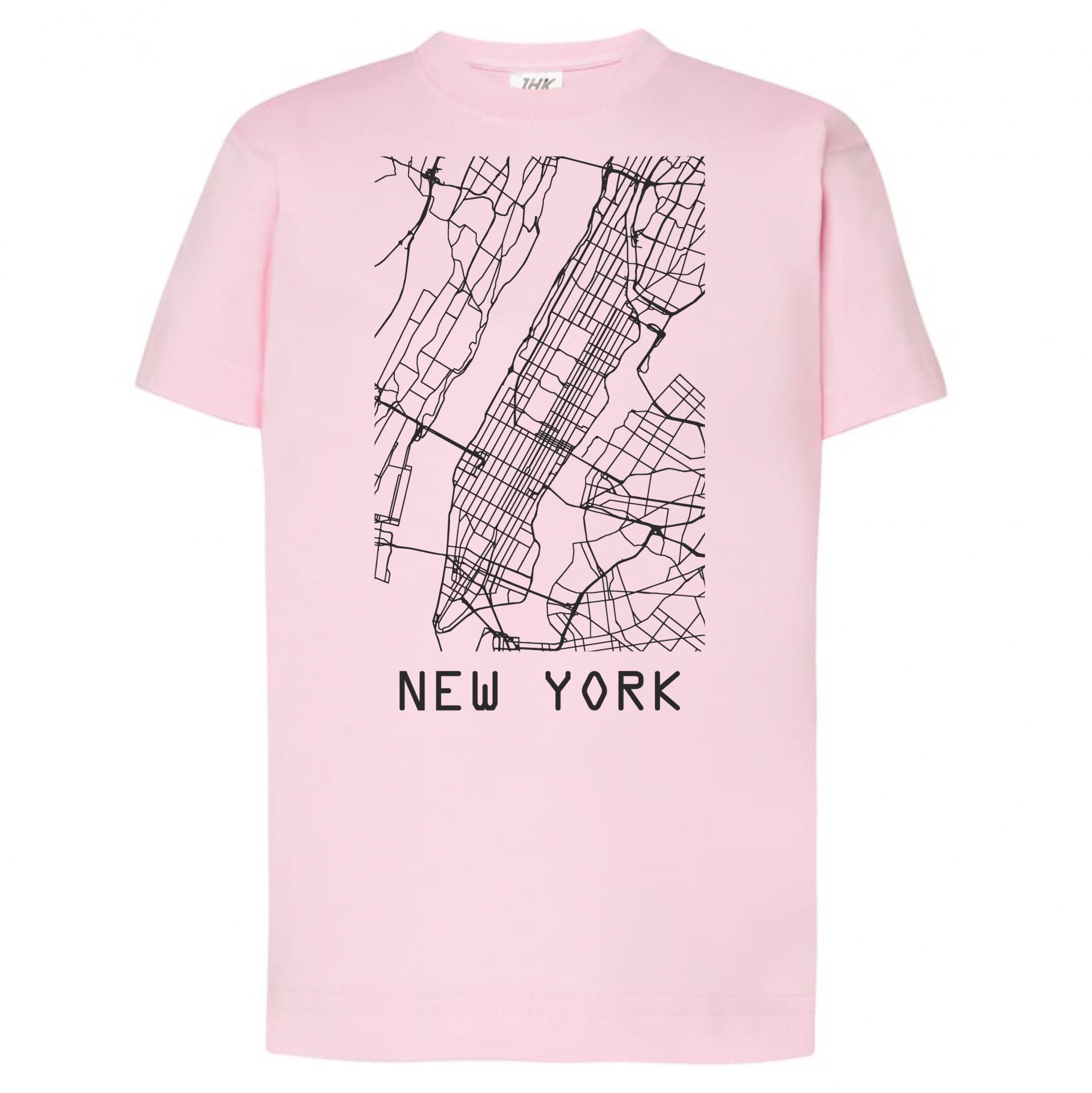 CAMISETA NEW YORK # 1581 - manga corta / larga - 100 % algodón