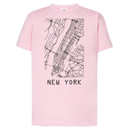 CAMISETA NEW YORK # 1581 - manga corta / larga - 100 % algodón [0]