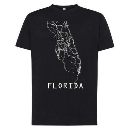 CAMISETA FLORIDA # 1582 - manga corta / larga - 100 % algodón