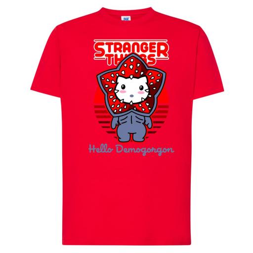 CAMISETA Stranger Things Hello Demo # 1655 [2]