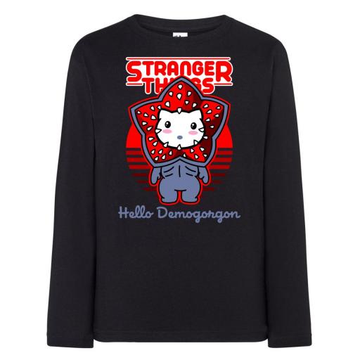 CAMISETA Stranger Things Hello Demo # 1655 [4]